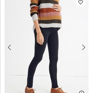 Madewell Maternity Black Jeans
